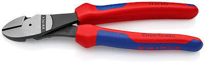 KNIPEX Asknaibles izliektas 12'' leņķī, 64HRC, DIN ISO 5749, 250 mm, 7422250 