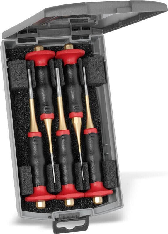 RENNSTEIG Dorņu komplekts Standard ar rokas aizsardzību 6 gab.  (3,4,5,6,8,10 mm) plastmasas kastē, 425 152 0