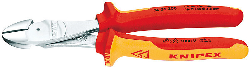 KNIPEX Asknaibles 64HRC 1000V DIN ISO 5749 IEC 60900 DIN EN 60900, 160 mm, 7406160 