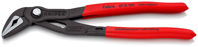 KNIPEX Santehniskā bīdatslēga Cobra ES DIN ISO 8976, 250 mm, 8751250