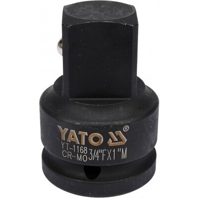 YATO triecienizturīga atslēgas pāreja / adapteris, 3/4''-1'', 63mm, YT-1168