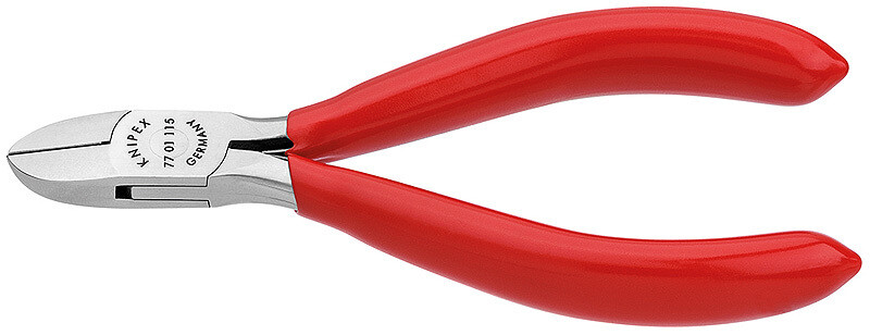 KNIPEX Asknaibles elektronikai DIN ISO 9654, 115 mm, 7701115 
