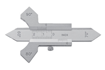 MIB Messzeuge metināšanas bīdmērs metināšanas šuvju mērīšanai, 0-20mm, 08085000