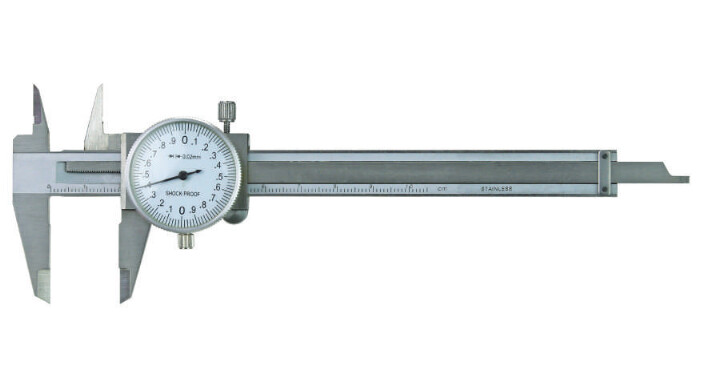 MIB Messzeuge Indikatora bīdmērs 100mm, ied.vērt. 0,02mm, 01004007