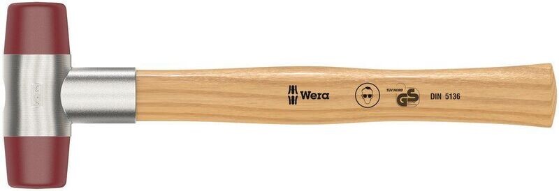 WERA āmurs 102 ar mīkstām uretāna galvas daļām, 41 mm, 05000525001