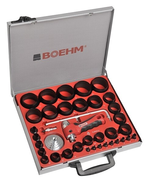 BOEHM caurumsitēju komplekts, Ø2-60mm ar blīvgredzenu griezēju Ø420 mm, JLB260PACC