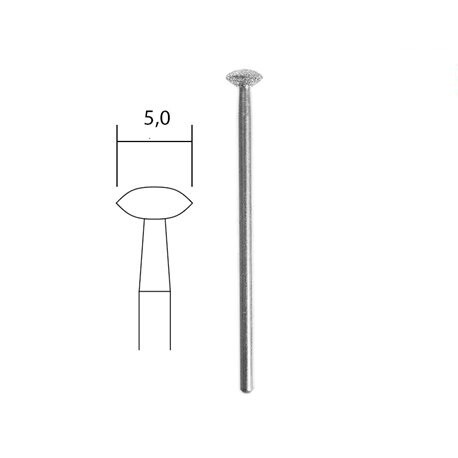 Dimanta MINI borfrēze 5 mm, PROXXON MICROMOT System, smalkmehāniķiem