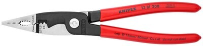 KNIPEX elekromontāžas knaibles, 200 mm, 1381200 