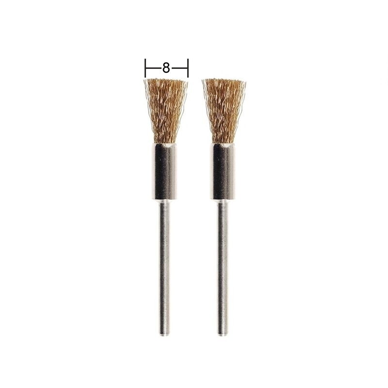 Tīrīšanas birstes no misiņa 8mm, 2gb, PROXXON MICROMOT System