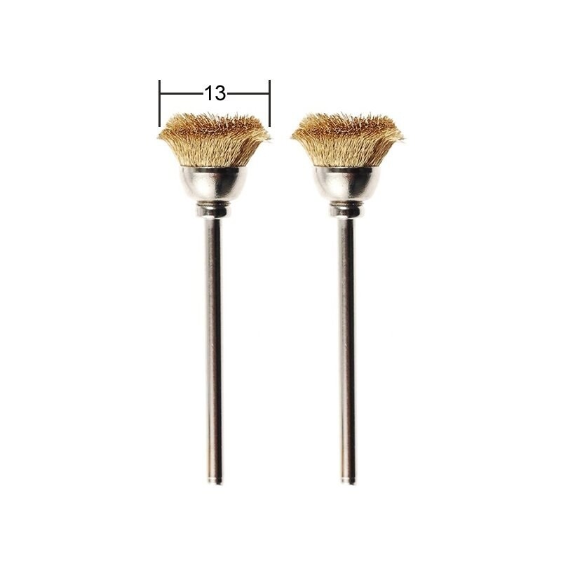 Tīrīšanas birstes no misiņa 13mm, 2gb, PROXXON MICROMOT System