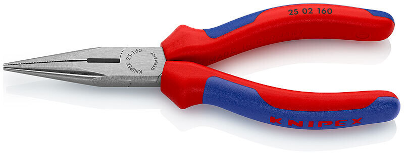 KNIPEX Plakanknaibles radio mehāniķa /radiomontāžas DIN ISO 5746, 160 mm, 2502160 