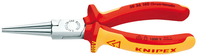 KNIPEX Knaibles pagarinātas 1000V, DIN ISO 5746 IEC 60900  DIN EN 60900, 160 mm, 3036160 