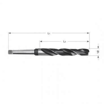 RUKO urbis 10.0 mm metālam ar konisku stiprinājumu DIN 345 tips N, HSS