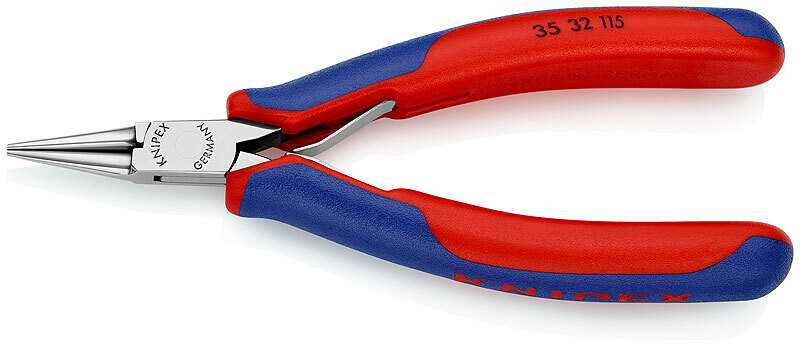 KNIPEX Plakanknaibles satverošās elektronikai DIN ISO 9655, 115 mm, 3532115 