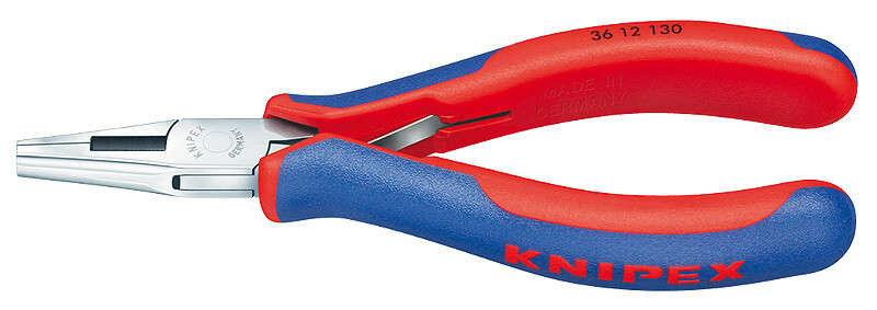 KNIPEX Plakanknaibles montāžas elektronikai DIN ISO 5743, 130 mm, 3612130 