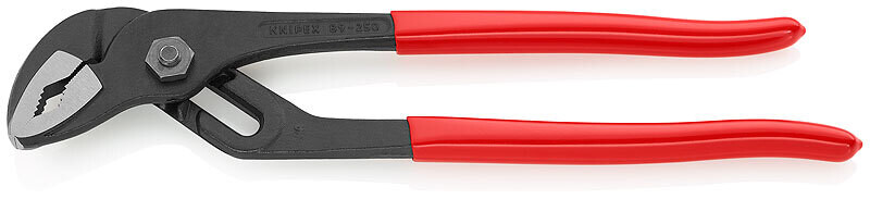 KNIPEX Santehniskā bīdatslēga ar ķemmjveida šarnīru DIN ISO 8976, 250 mm, 8901250