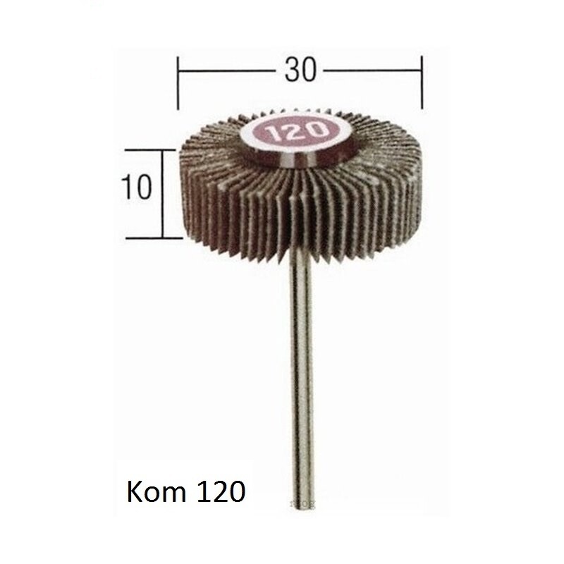 Slīpēšanas lameļdisks 30x10mm, PROXXON MICROMOT System, art. 28 985
