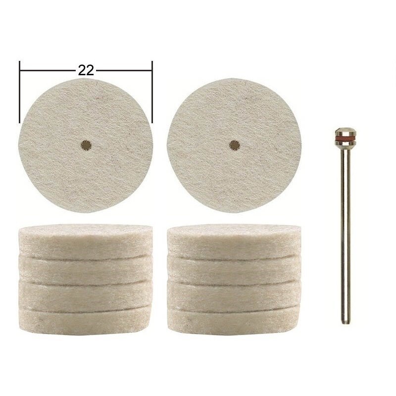 Voiloka pulēšanas diski 22mm, 10gb, 28 798, PROXXON MICROMOT System