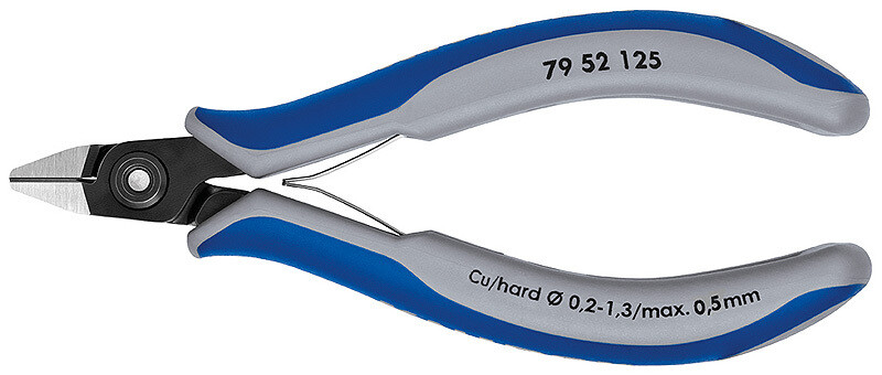 KNIPEX Asknaibles precīzās elektronikai  DIN ISO 9654, 125 mm, 7952125
