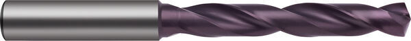 GÜHRING 4.0mm cietkausējuma urbis, RT 100 U, 5xD, karbīds, nano-FIREX, 140° punkts, 5515 sērija
