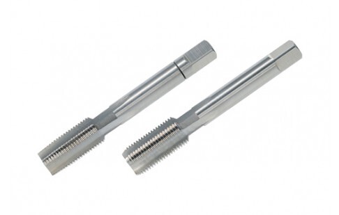 VÖLKEL vītņu urbji 1/2x14 rokas, cauruļu G (BSP), kompl. no 2gab., DIN5157, HSS-G (vītņurbji)