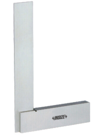 INSIZE atslēdznieku stūrenis/leņķis, 200x130mm, ar platu pamatni, oglekļa tērauds, DIN 875/2, 4707-200