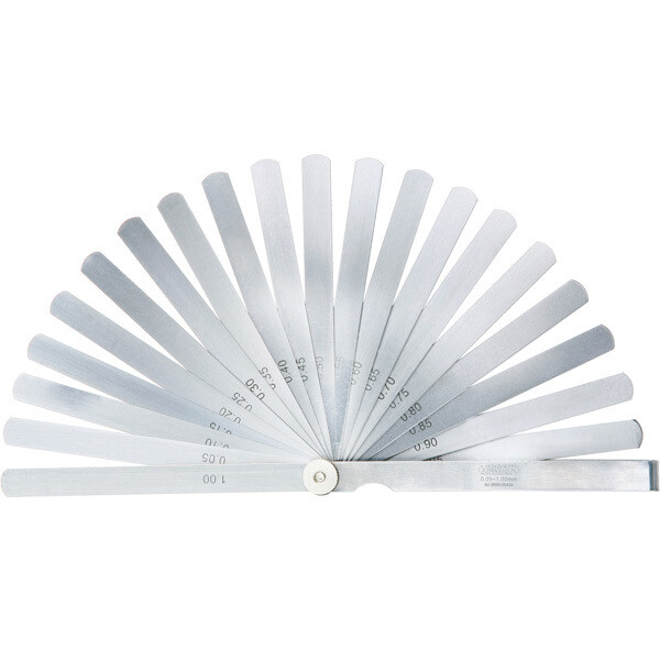 INSIZE garie tausti, 200mm, 0.05-1.00mm, komplekts no 13 gab, 4605-131