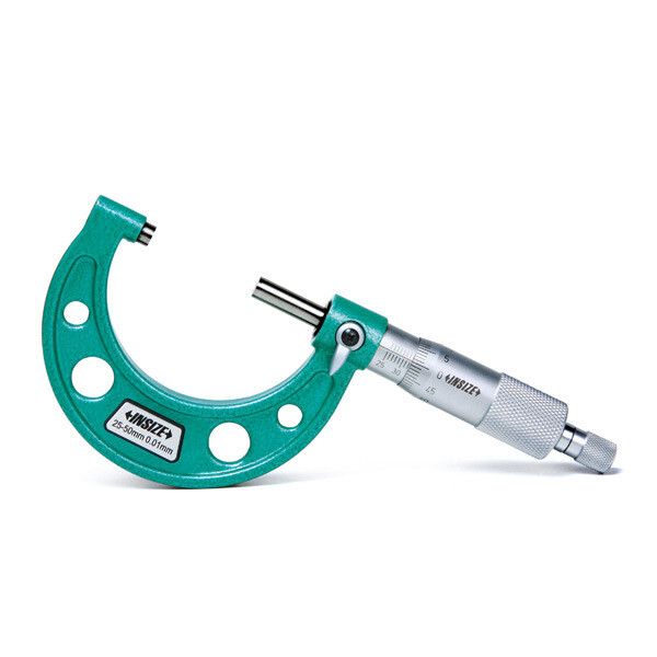 INSIZE ārējais mikrometrs 25-50mm, 3203-50A