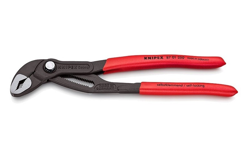 KNIPEX Santehniskā bīdatslēga - knaibles Cobra DIN ISO 8976, 250 mm, 8701250