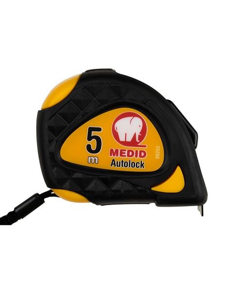 MEDID Auto-lock mērlente, 5m, art. 99255, mērlenta