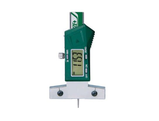 INSIZE digitālais dziļummērs (riepu protektoru mērīšanai), 0-25mm/0-1'', 1145-25A