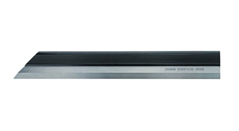 MIB Messzeuge pārbaudes lineāls - nazis, 250mm,  DIN 874/00, Inox, 07075016