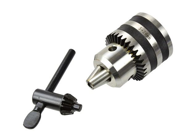 GEKO Urbjpatrona 5-20mm, B22, ar atslēgu, G00550 (urbjmašīnas patrona)