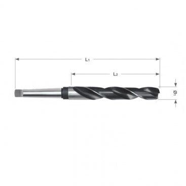 RUKO urbis 50.0 mm metālam ar konisku stiprinājumu DIN 345 tips N, HSS RUKO urbis 50.0 mm metālam ar konisku stiprinājumu DIN 345 tips N, HSS