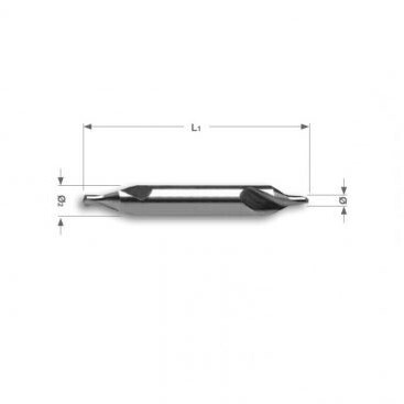 RUKO centrurbis 6.3 mm, DIN 333, HSS