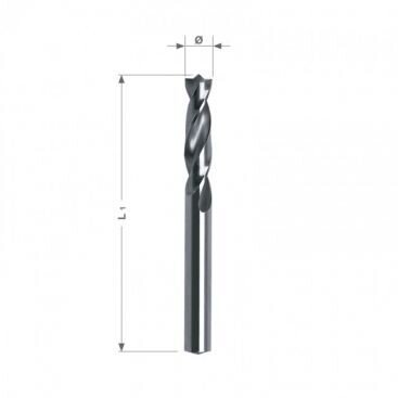 RUKO Urbis 8.0 mm punktmetinājumu izurbšanai HSS Co5
