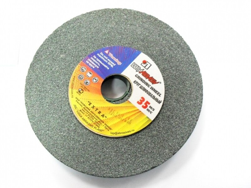 LUGA 63C abrazīvā slīpripa (asināšanas disks), 80x20x20mm