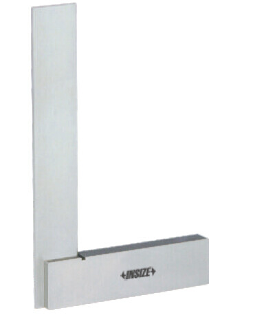 INSIZE mašīnistu stūrenis/leņķis, 400x250mm, ar platu pamatni, oglekļa tērauds, DIN 875/2, 4707-400