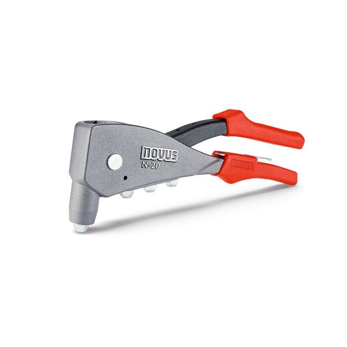 Universāls rokas kniedētājs NOVUS N-20 alumīnija, tērauda un vara aklajām kniedēm līdz Ø5 mm, art. 032-0040 Universāls rokas kniedētājs NOVUS N-20 alumīnija, tērauda un vara aklajām kniedēm līdz Ø5 mm, art. 032-0040