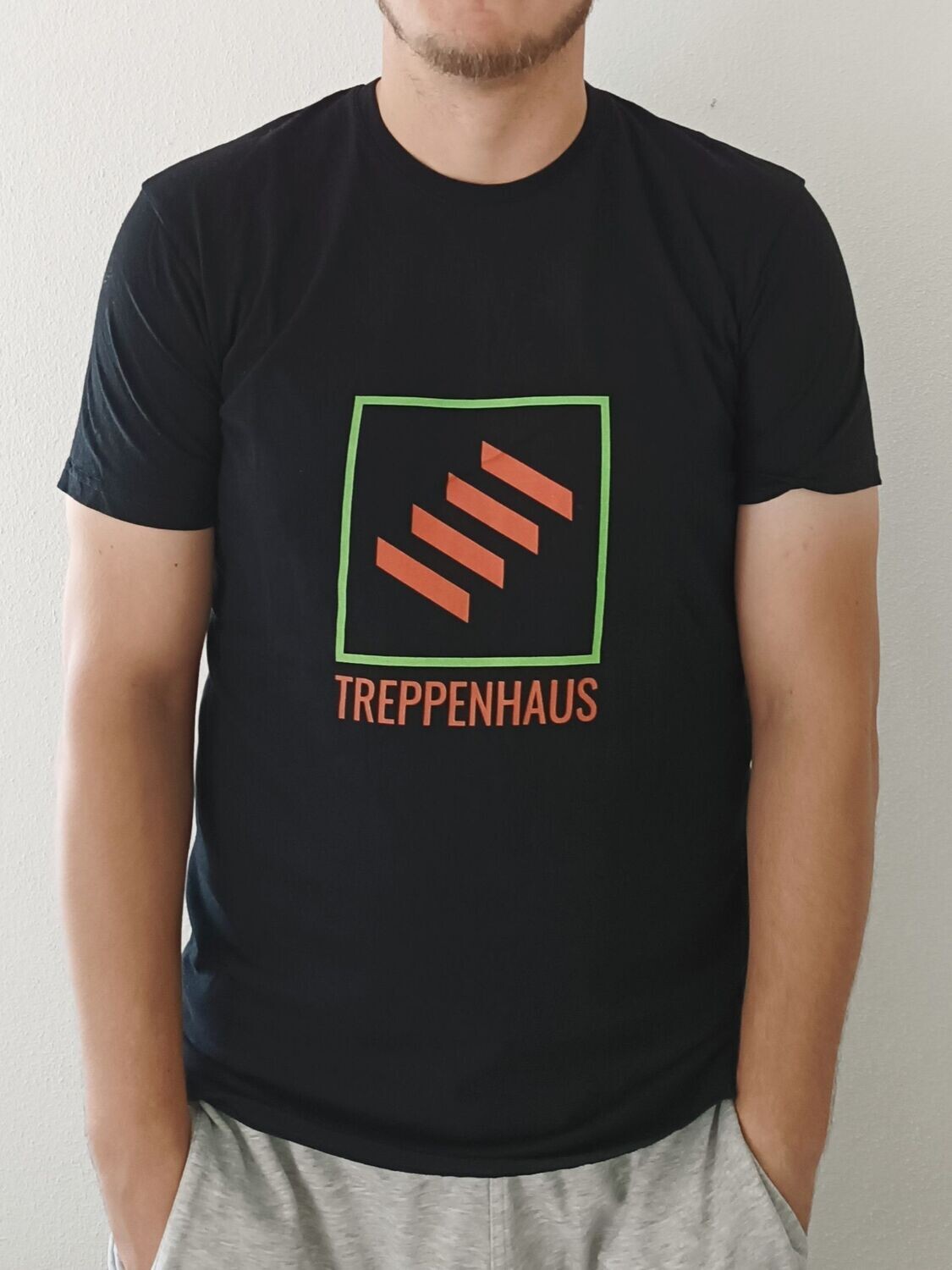 Herren T-Shirt Basic "TREPPENHAUS"