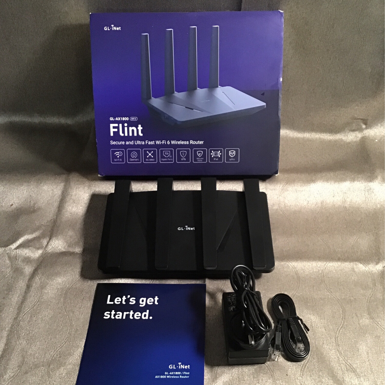 Flint GL_AX1800 Wi-Fi 6 Wireless Router