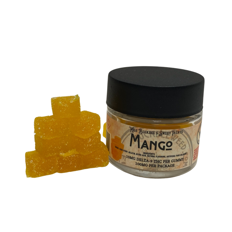 10 pack 10mg D-9 Mango Gummies