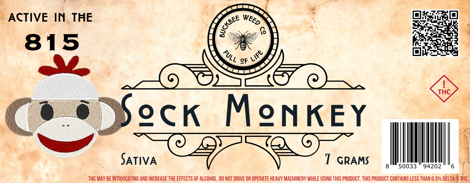 7g Sock Monkey