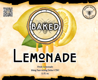 Baked Lemonade - 30mg Fast Acting THC