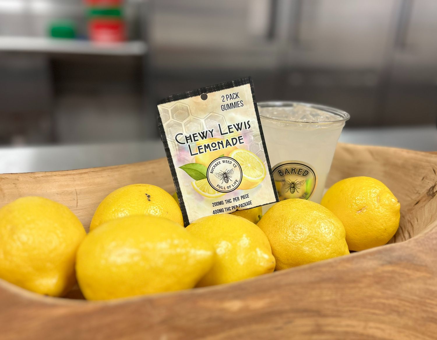 200mg Chewy Lewis Lemonade - 2 Pack Gummies