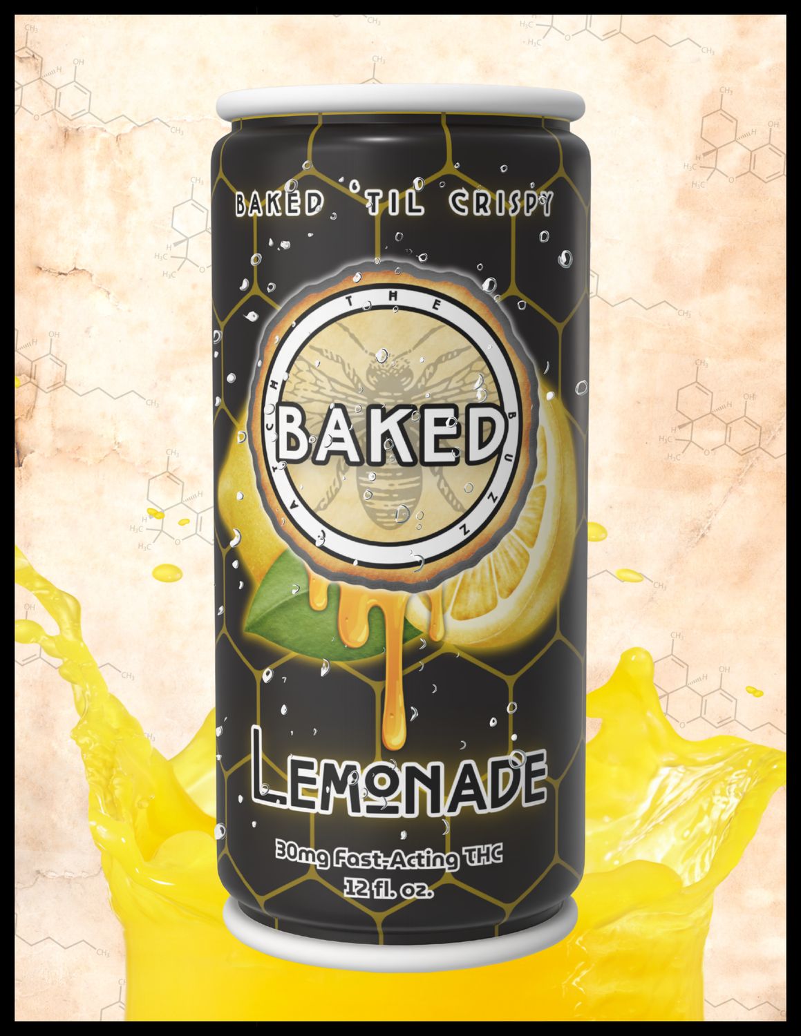 Baked Lemonade - 30mg Fast Acting THC