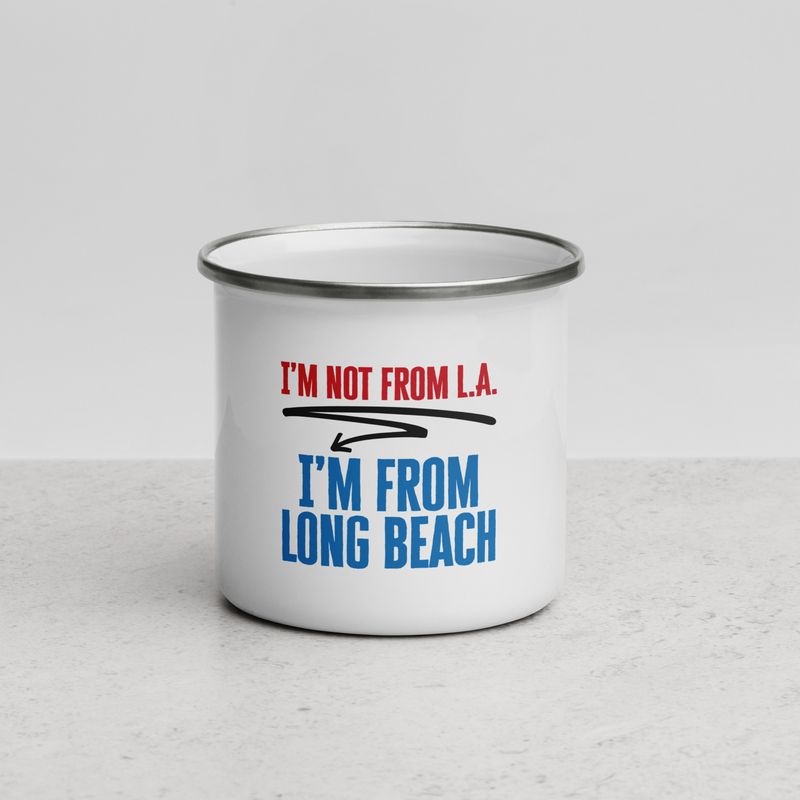 Long Beach Over L.A. Mug