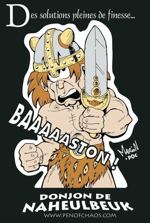 Naheulbeuk&#39;s Donjon: T-Shirt - Barbarian