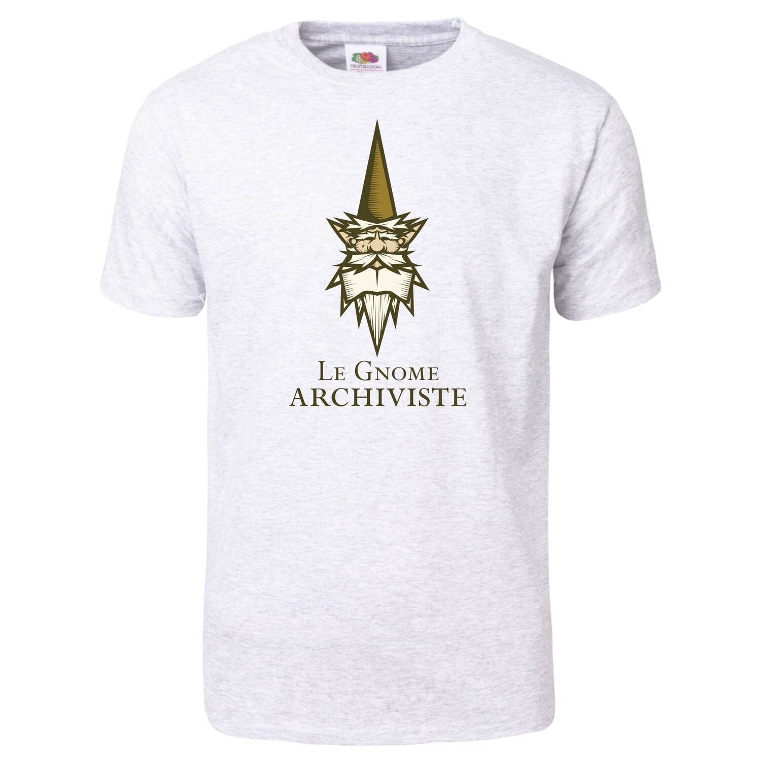 Gnome Archivist's T-Shirt Gray