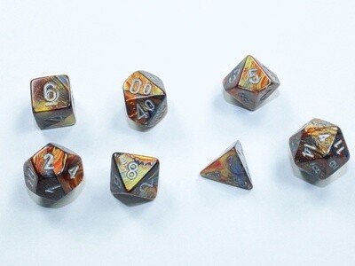 Ensemble de mini-dés « Lustrous® Or/Argent »